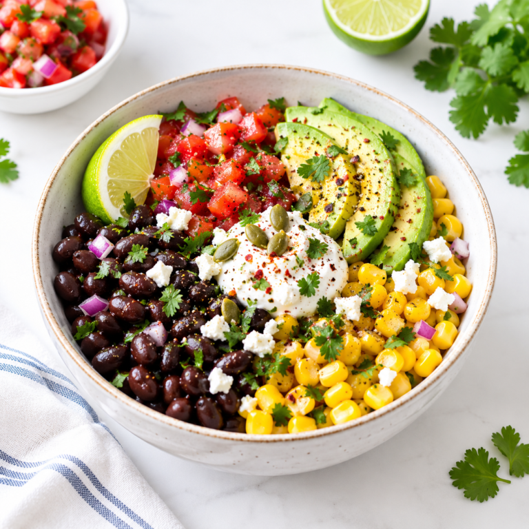 Black Bean Corn Bowl