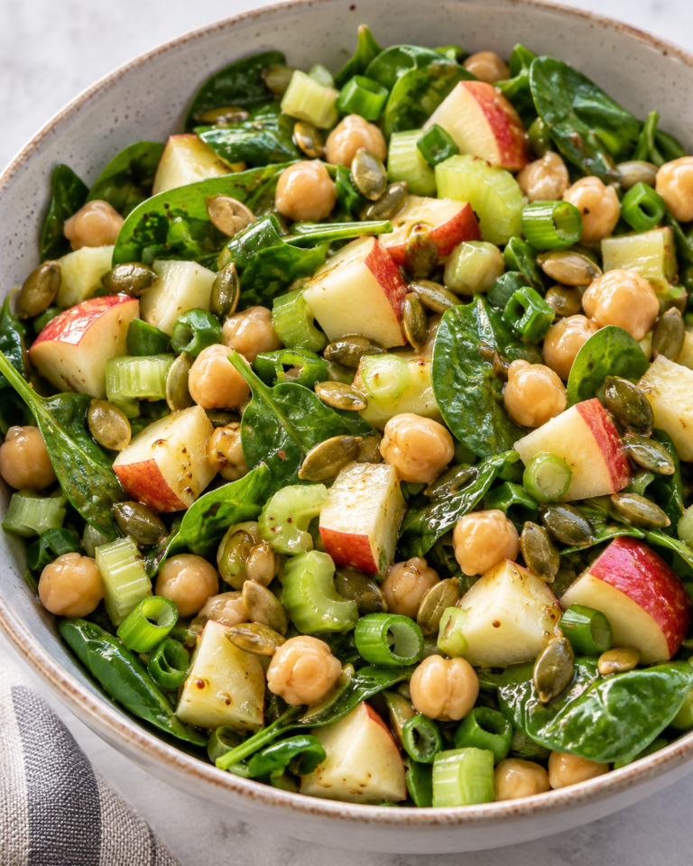 Fall Apple Chickpea Salad